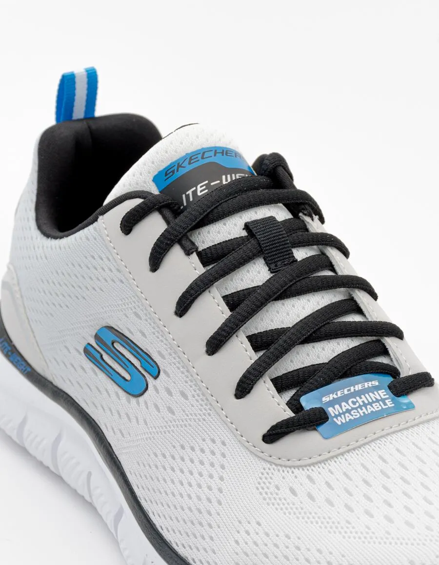 com  Skechers Track Ripkent Herren Schwarz Sneaker Turnschuhe