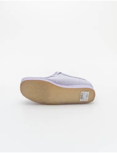 CLARKS WALLABEE LILAC SUEDE