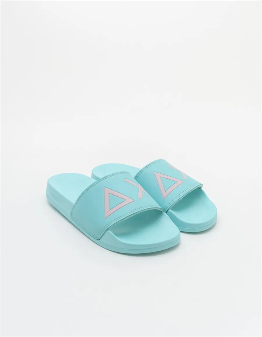 SUN68 SLIPPERS LOGO