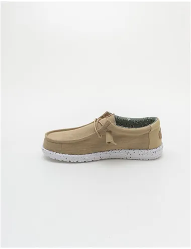 MOCASSINO WALLY WASHED CANVAS