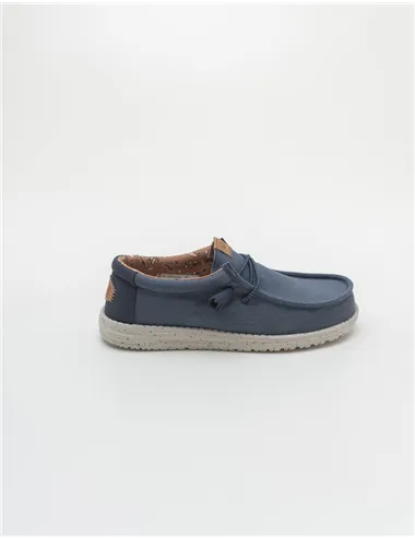 MOCASSINO WALLY WASHED CANVAS