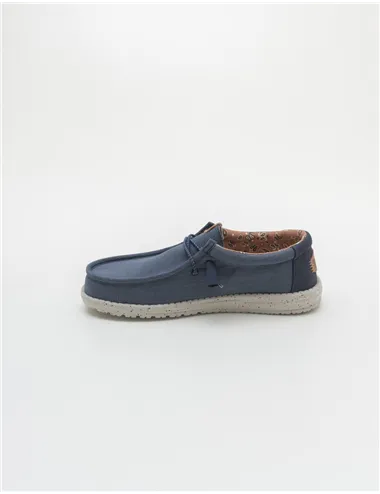MOCASSINO WALLY WASHED CANVAS