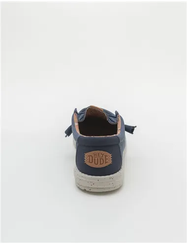 MOCASSINO WALLY WASHED CANVAS