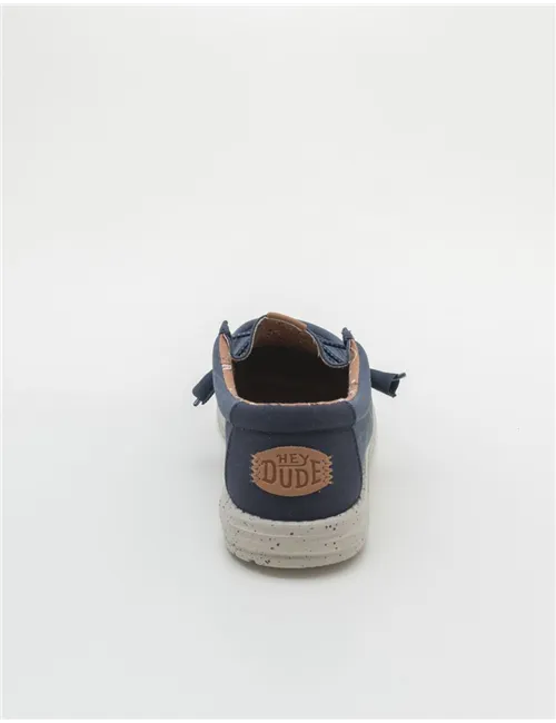 MOCASSINO WALLY WASHED CANVAS