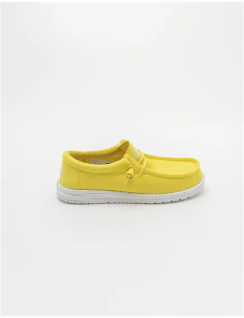 SLIP ON   WALLY SLUB CANVAS