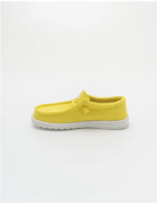 SLIP ON   WALLY SLUB CANVAS