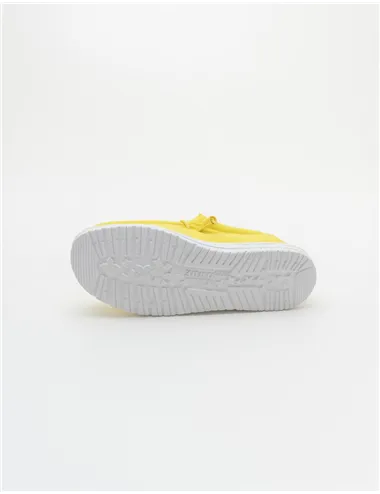 SLIP ON   WALLY SLUB CANVAS
