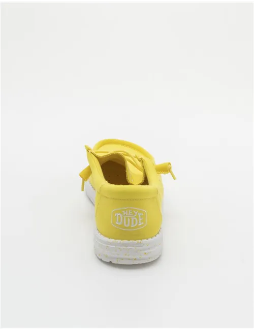 SLIP ON   WALLY SLUB CANVAS