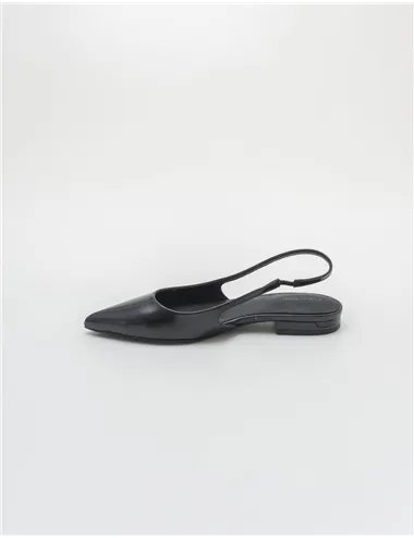 DECOLLETE FLAT SLINGBACK PUMPSAFF