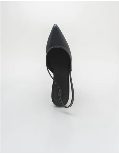 DECOLLETE FLAT SLINGBACK PUMPSAFF
