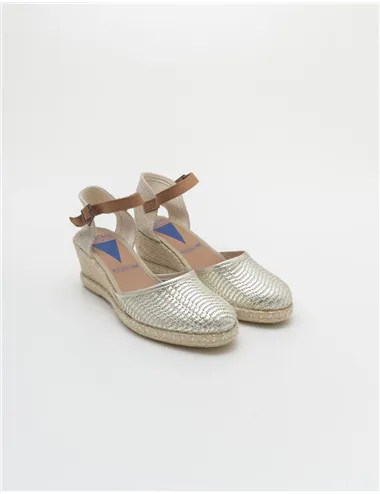 ESPADRILLAS MALENA LATO-METAL