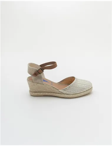 ESPADRILLAS MALENA LATO-METAL