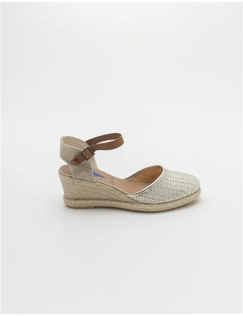 ESPADRILLAS MALENA LATO-METAL