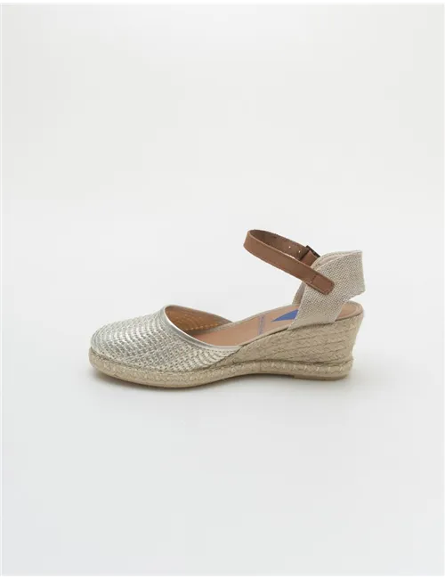 ESPADRILLAS MALENA LATO-METAL