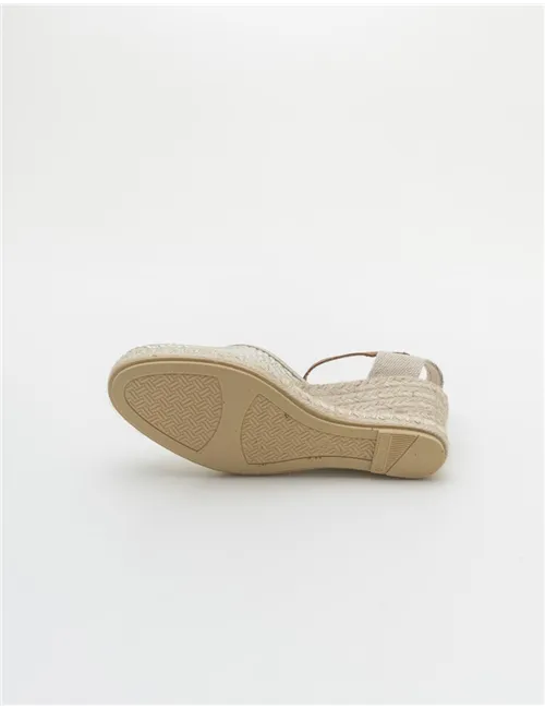 ESPADRILLAS MALENA LATO-METAL