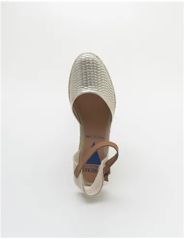 ESPADRILLAS MALENA LATO-METAL