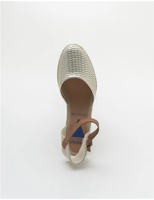 ESPADRILLAS MALENA LATO-METAL
