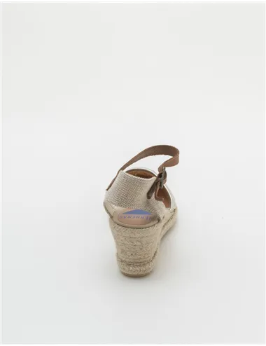 ESPADRILLAS MALENA LATO-METAL