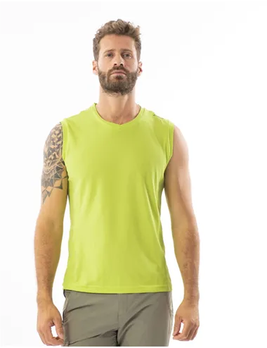 MAN SLEEVELESS T-SHIRT