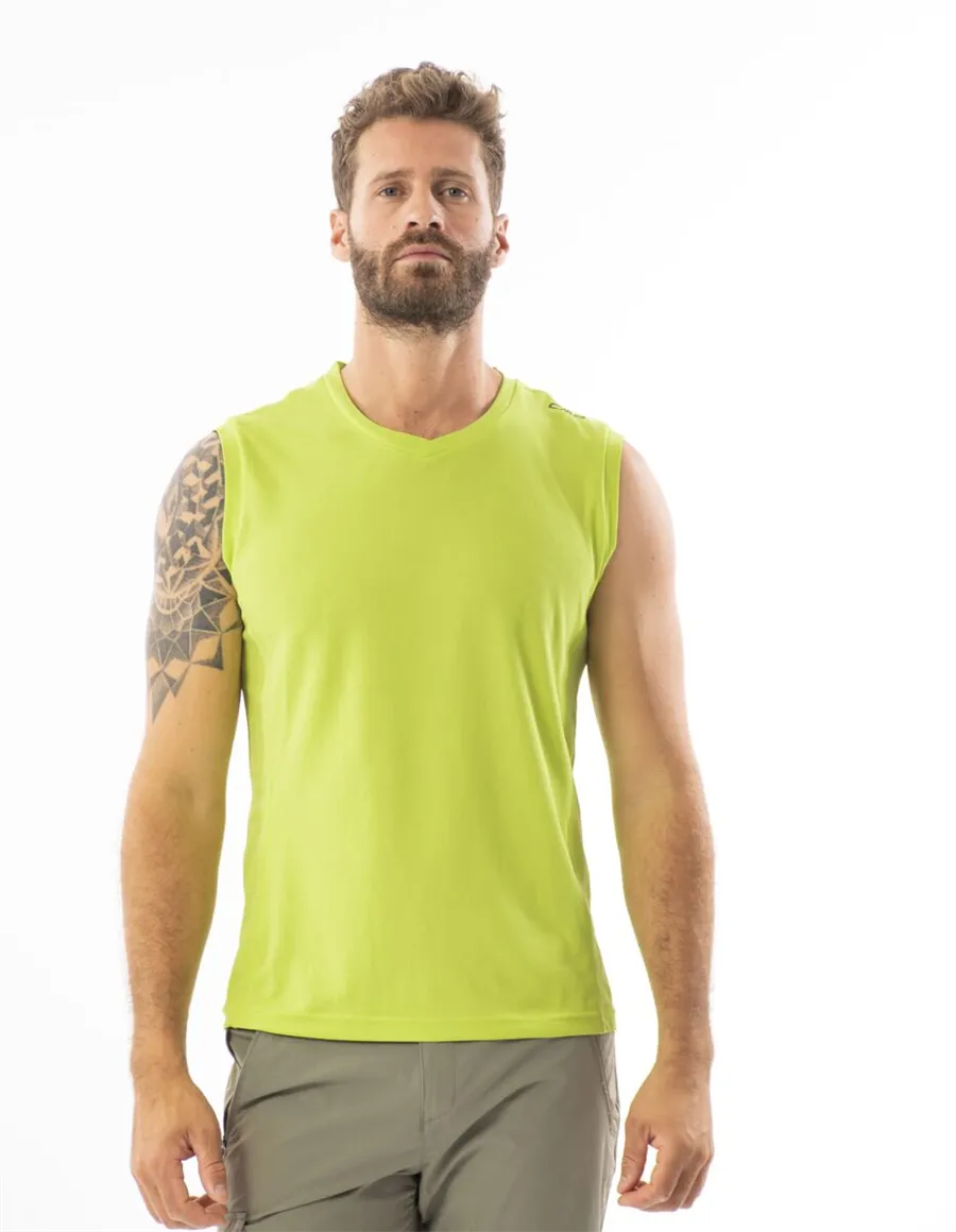 MAN SLEEVELESS T-SHIRT