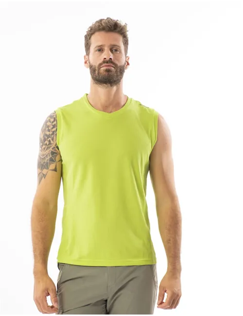 MAN SLEEVELESS T-SHIRT