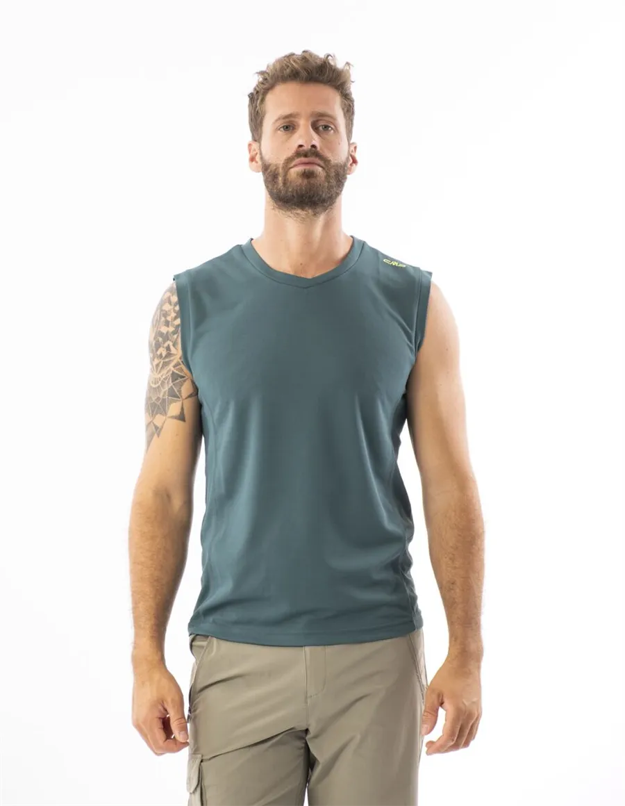 MAN SLEEVELESS T-SHIRT