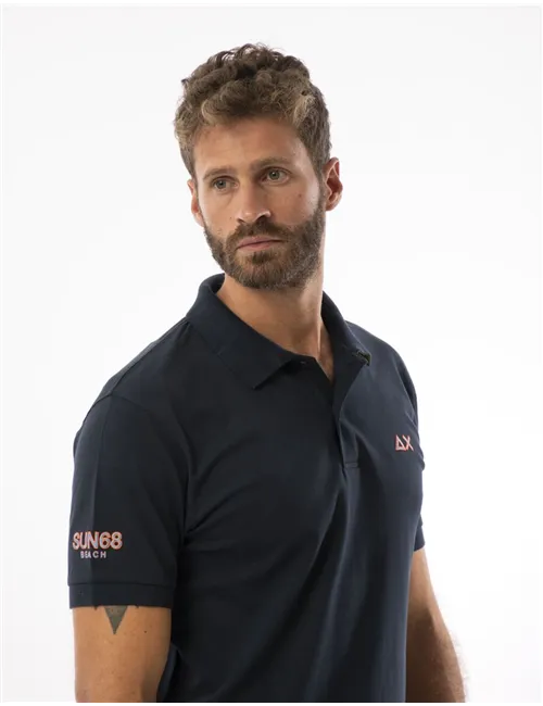 POLO BEACH MAN LOGO BEACH
