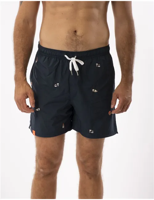 COSTUME BEACH MAN SWIM PANT SMALL EMBROIDERY