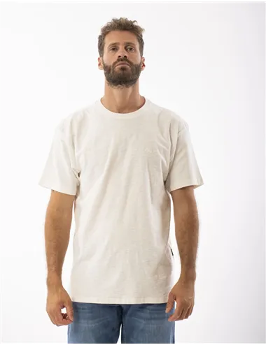 T-SHIRT SLUB ROUNDNECK