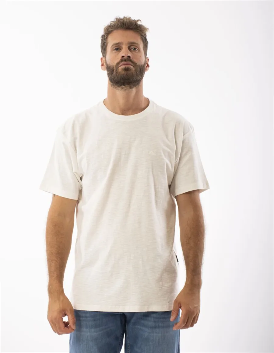 T-SHIRT SLUB ROUNDNECK