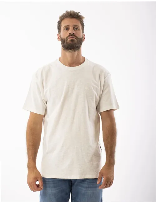 T-SHIRT SLUB ROUNDNECK