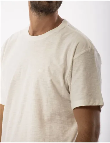 T-SHIRT SLUB ROUNDNECK