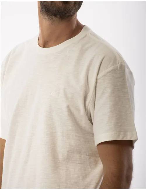 T-SHIRT SLUB ROUNDNECK