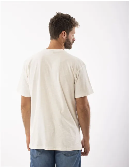 T-SHIRT SLUB ROUNDNECK