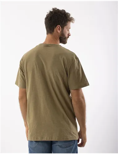 T-SHIRT SLUB ROUNDNECK