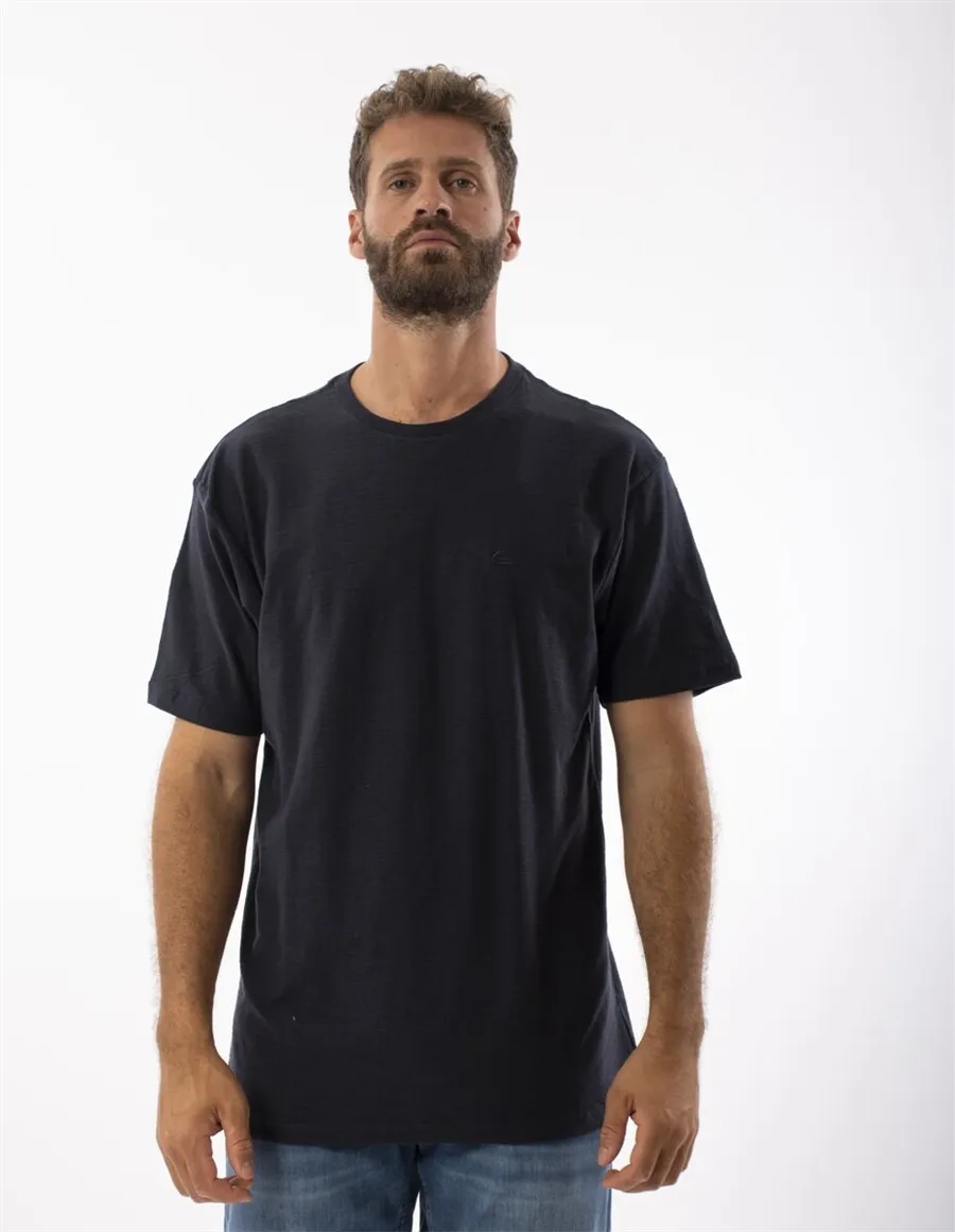 T-SHIRT SLUB ROUNDNECK