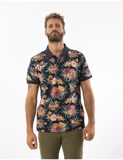 POLO DAHLIA PIQUE SS RUGGER
