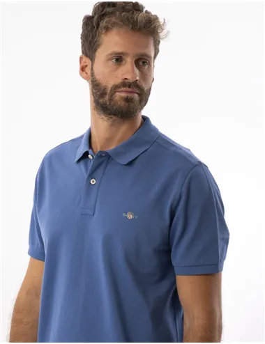 POLO REG SHILED SS PIQUE POLO