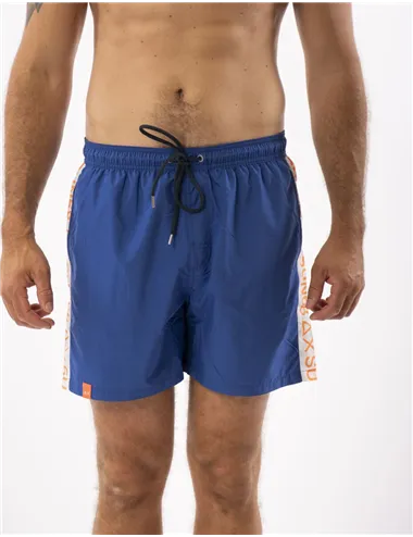 COSTUME BEACH MAN SWIM PANT TAPE LOGO 