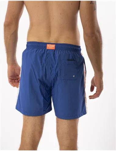 COSTUME BEACH MAN SWIM PANT TAPE LOGO 