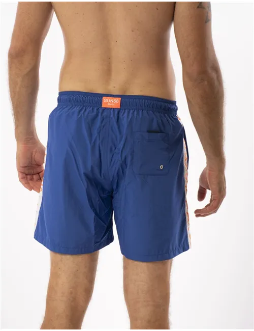COSTUME BEACH MAN SWIM PANT TAPE LOGO 