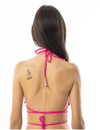 REGGISENO BEACH WOMAN BIKINI TOP PRINT