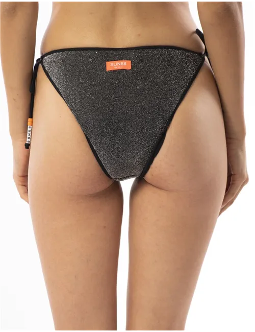 SLIP BEACH WOMAN BIKINI SLIP LUREX