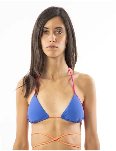 REGGISENO BEACH WOMAN BIKINI TOP FLUO