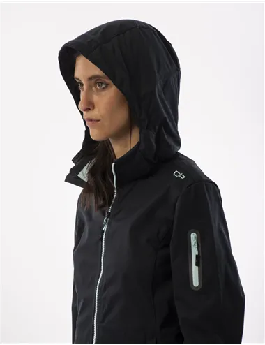 GIACCA WOMAN JACKET ZIP HOOD