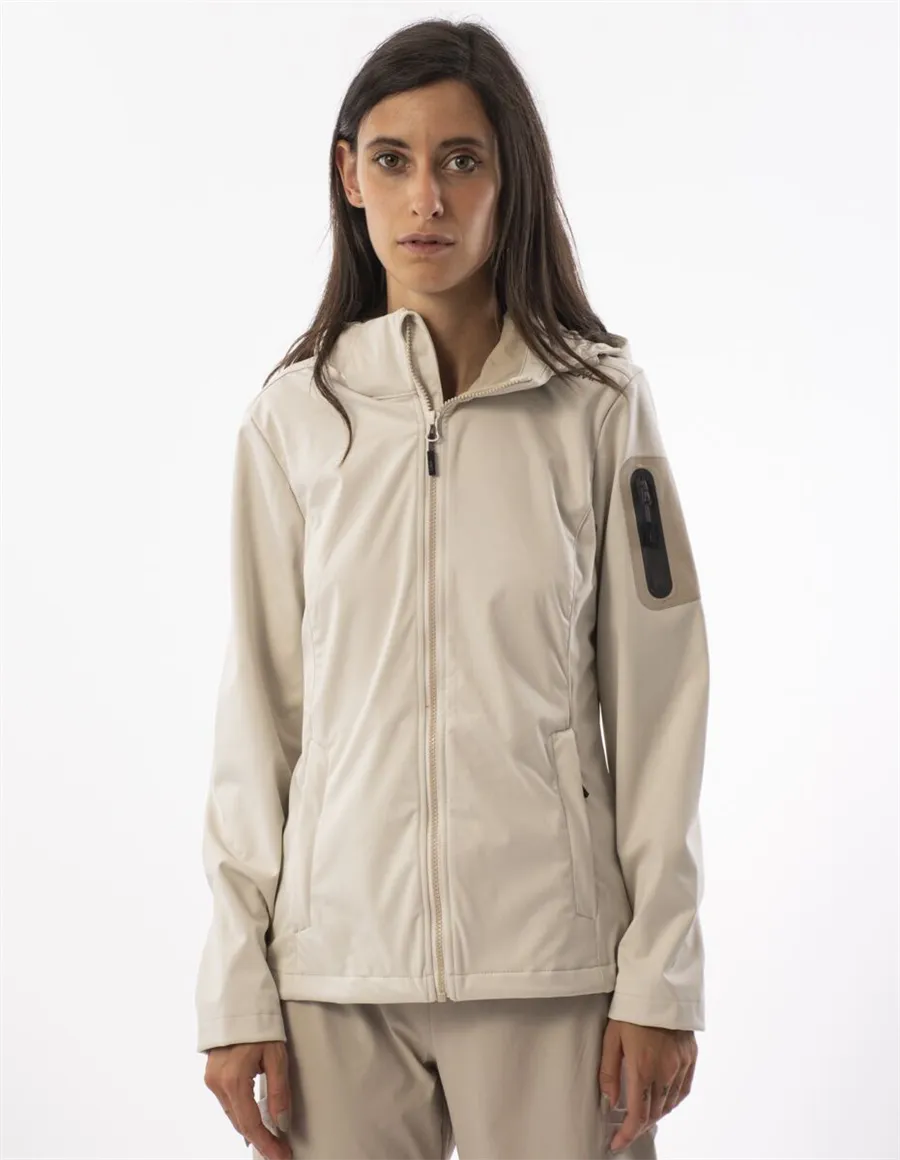 GIACCA WOMAN JACKET ZIP HOOD