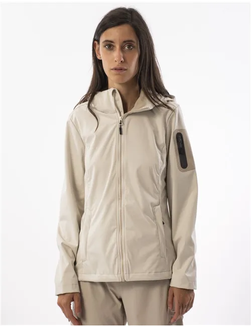 GIACCA WOMAN JACKET ZIP HOOD