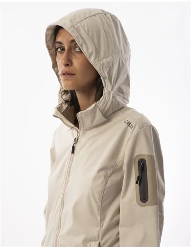 GIACCA WOMAN JACKET ZIP HOOD