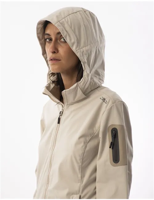 GIACCA WOMAN JACKET ZIP HOOD
