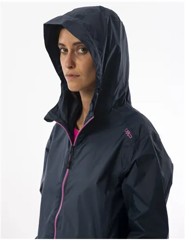 K-WAY WOMAN JACKET RAIN FIX HOOD